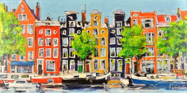 Mathias Schilder + Aan de Amsterdamse gracht